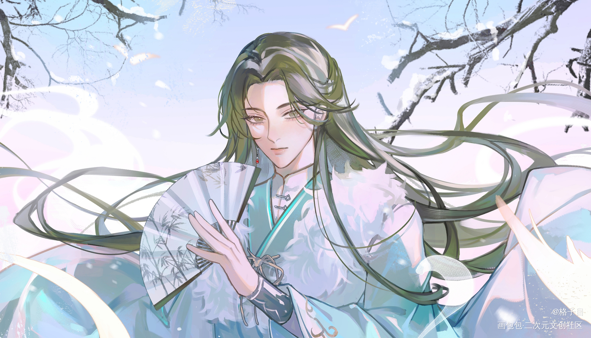 风雪_将进酒沈兰舟同人绘画作品