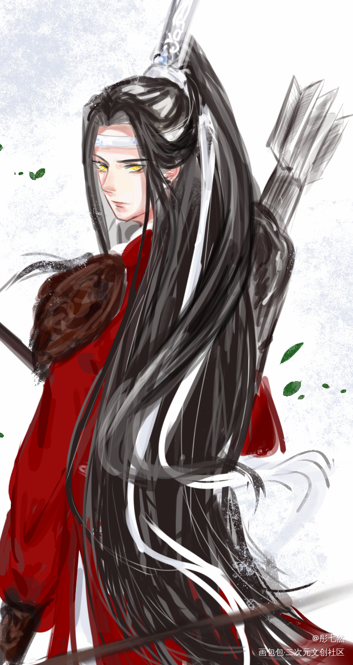 百家清谈盛会🏹_魔道祖师忘羡蓝忘机板绘涂同人绘画作品