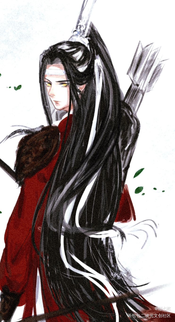 百家清谈盛会🏹_魔道祖师忘羡蓝忘机板绘涂同人绘画作品