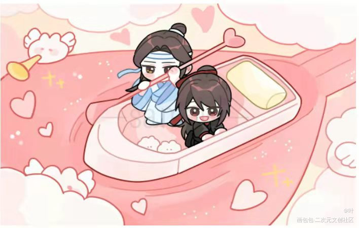 忘羡_魔道祖师忘羡绘画作品
