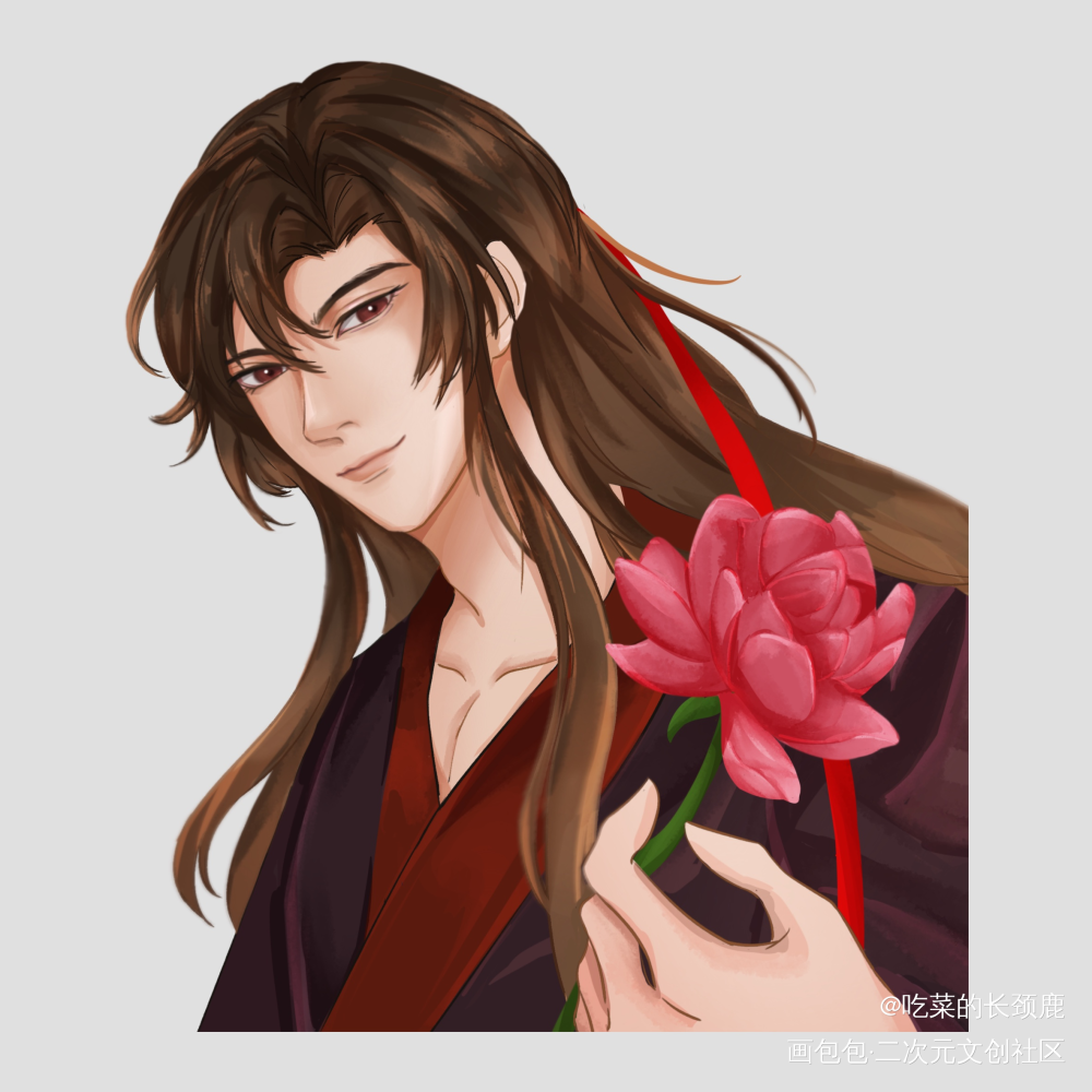 魏无羡生贺头像 04_魔道祖师忘羡魏无羡平涂魏无羡1031生日快乐墨香铜臭绘画作品