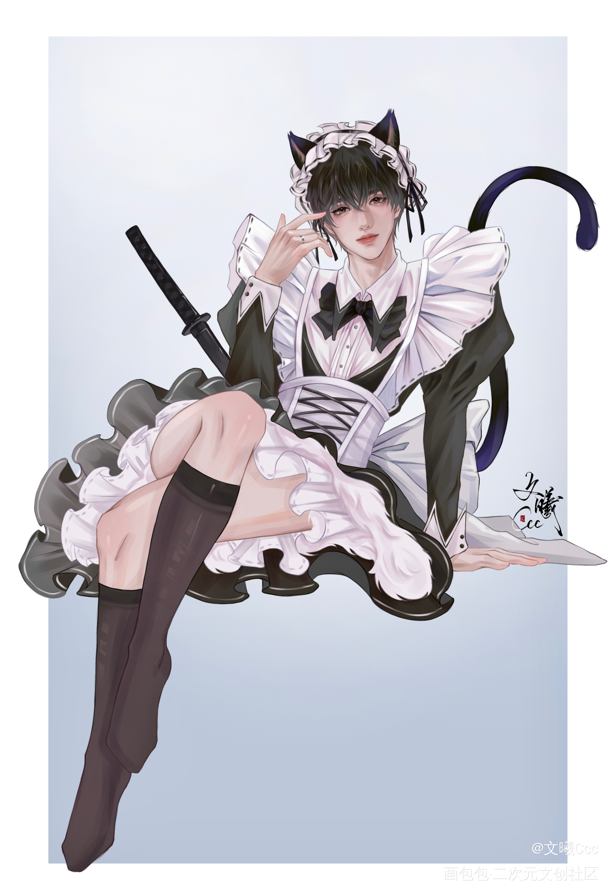 乖宝_娘娘腔188男团群秀李程秀绘画作品