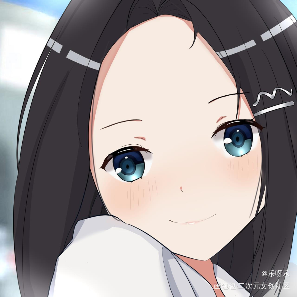 记录，画小头像休息一下_日系头像无啊绘画作品