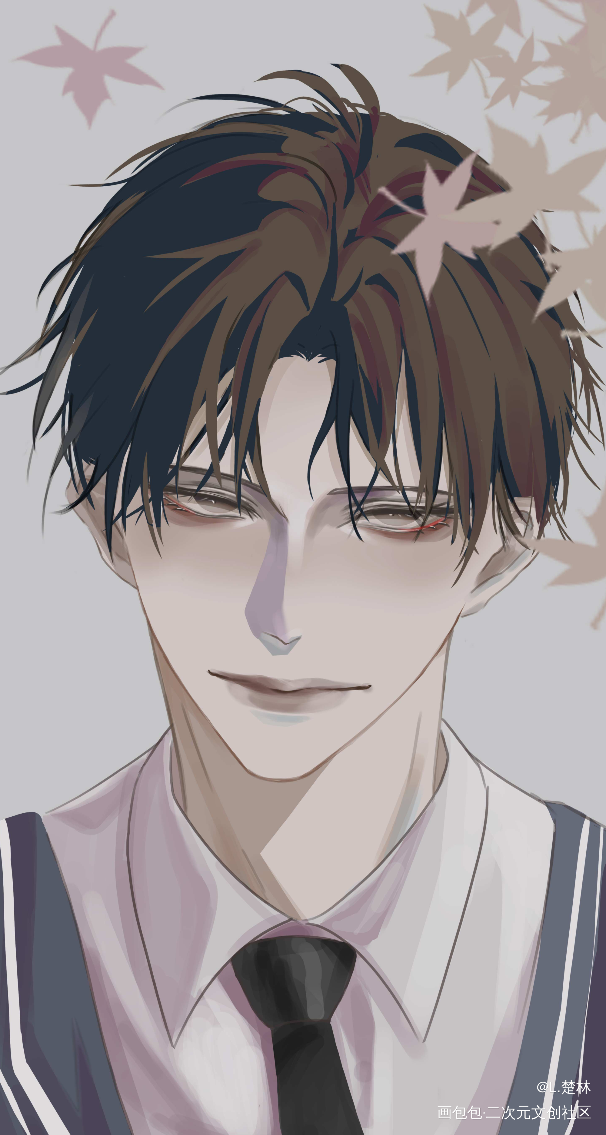 _附加遗产188男团洛羿绘画作品