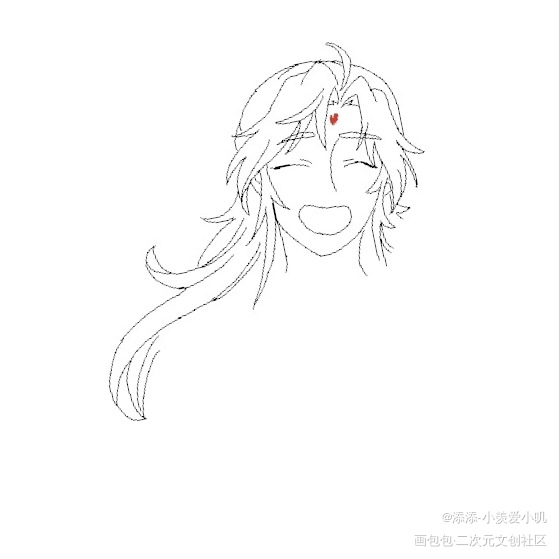 临摹一只可爱冰_人渣反派自救系统洛冰河渣反同人创作大赏临摹绘画作品