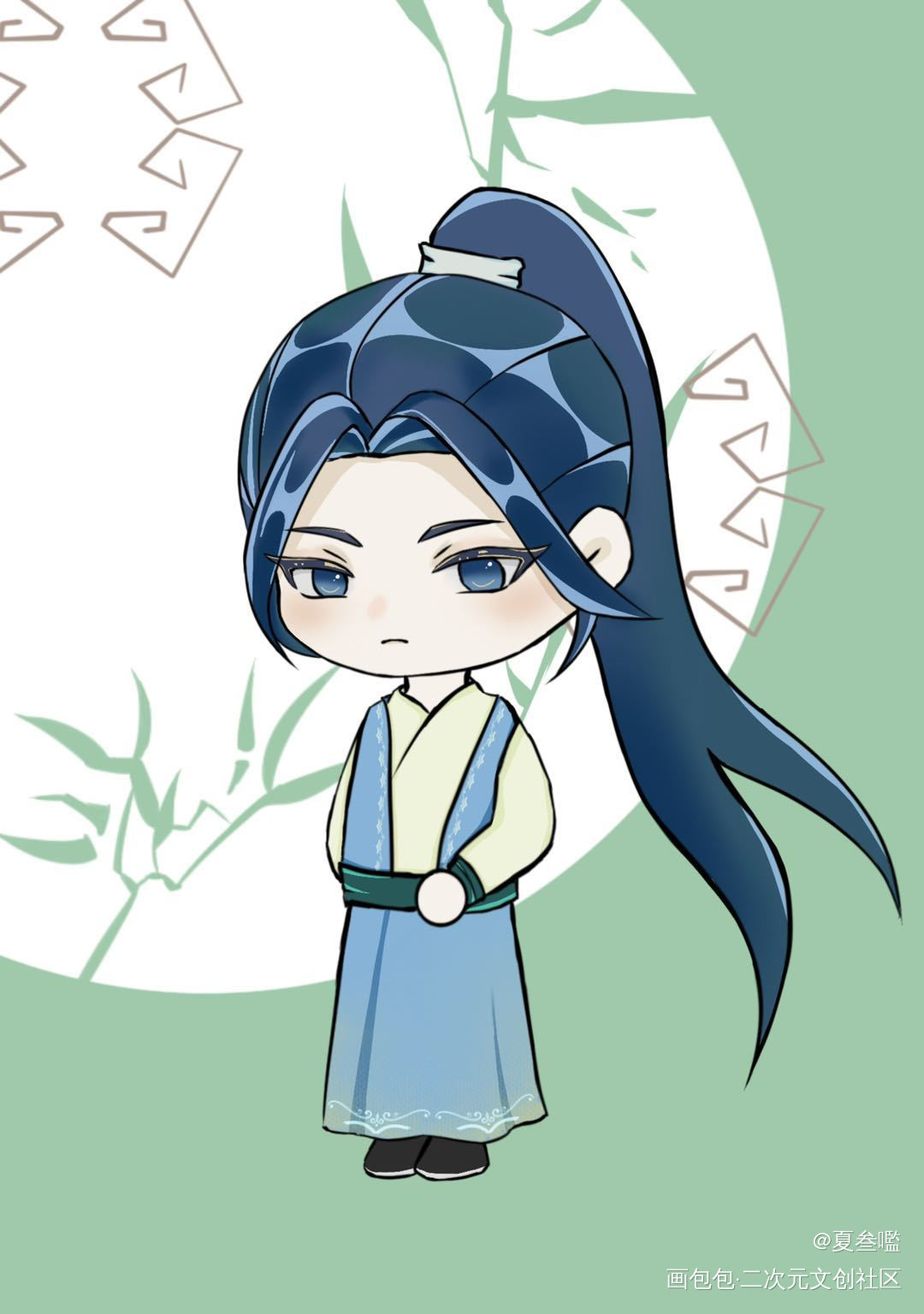 qq阿絮絮_天涯客温周周子舒Q版原耽同仁女QQ人priest绘画作品