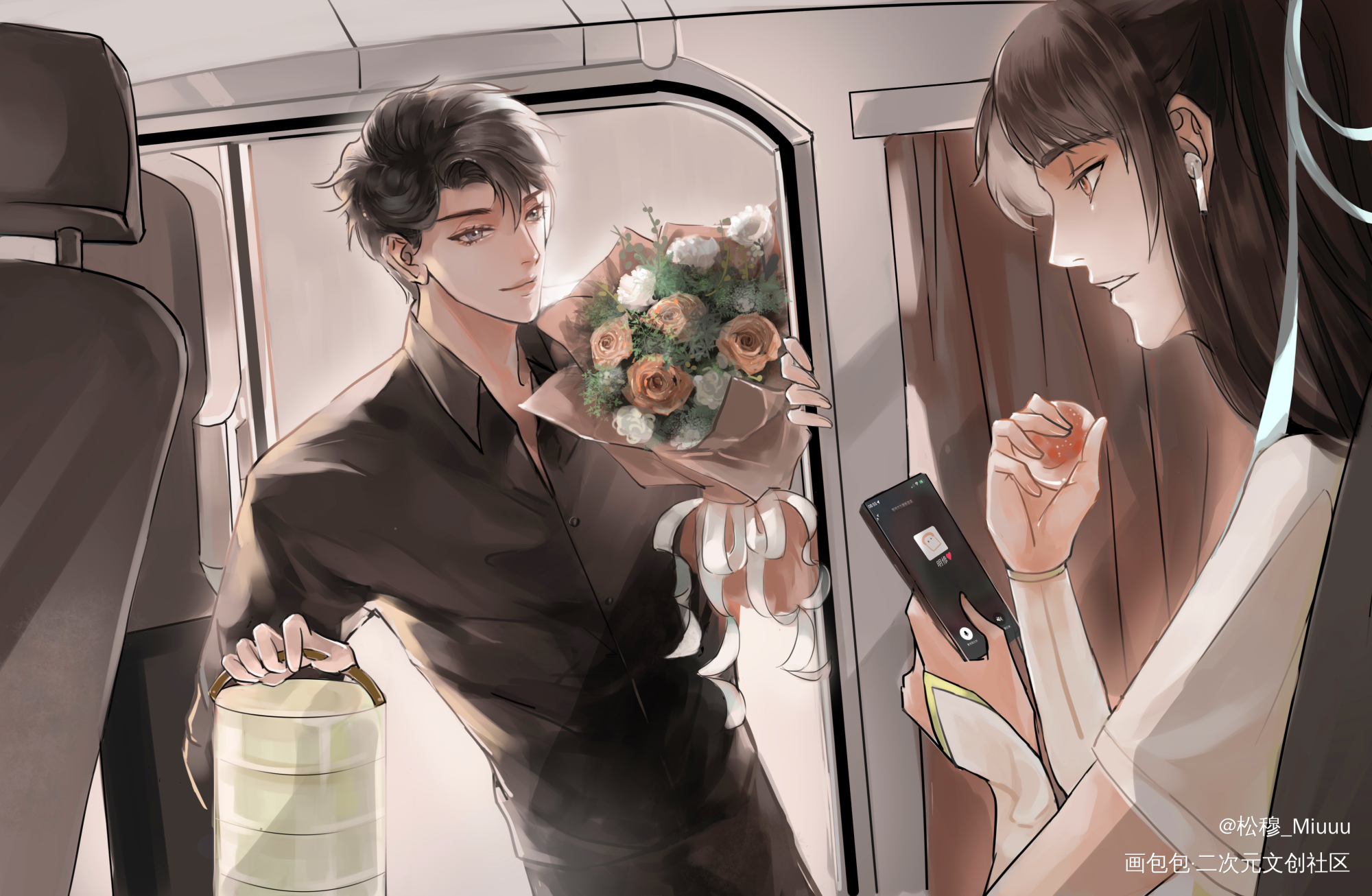 翔哥生贺_职业替身188男团晏周绘画作品