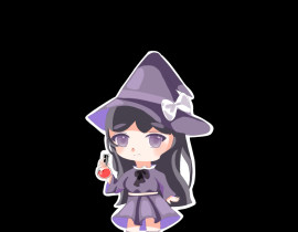 小女巫_绘画作品