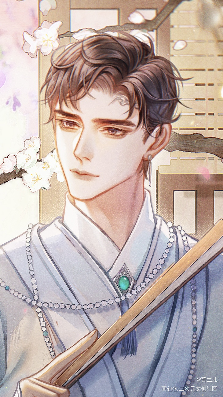 妹叔～_谁把谁当真188男团妹叔插画同人约稿板绘绘画作品