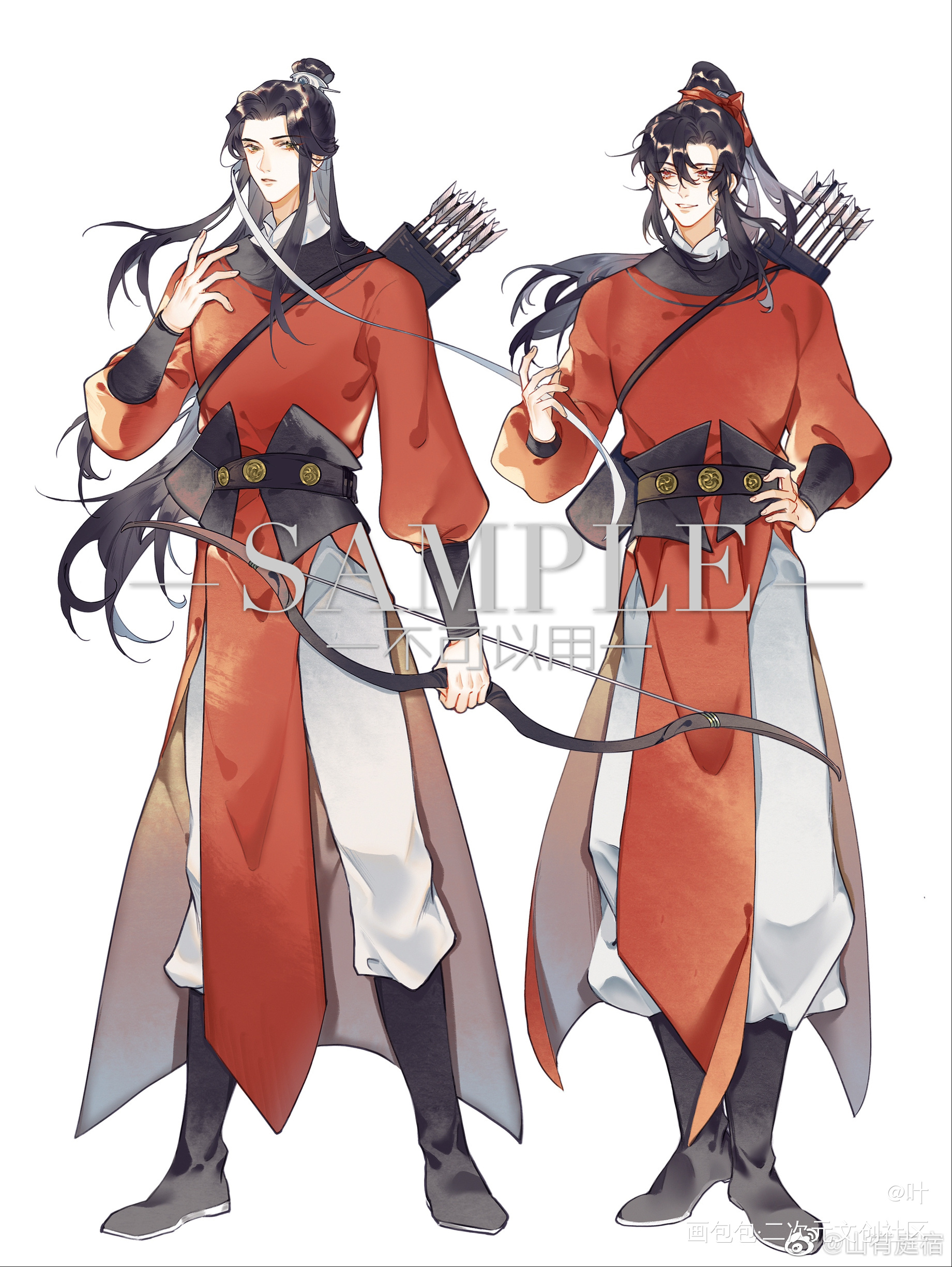 忘羡_魔道祖师忘羡绘画作品