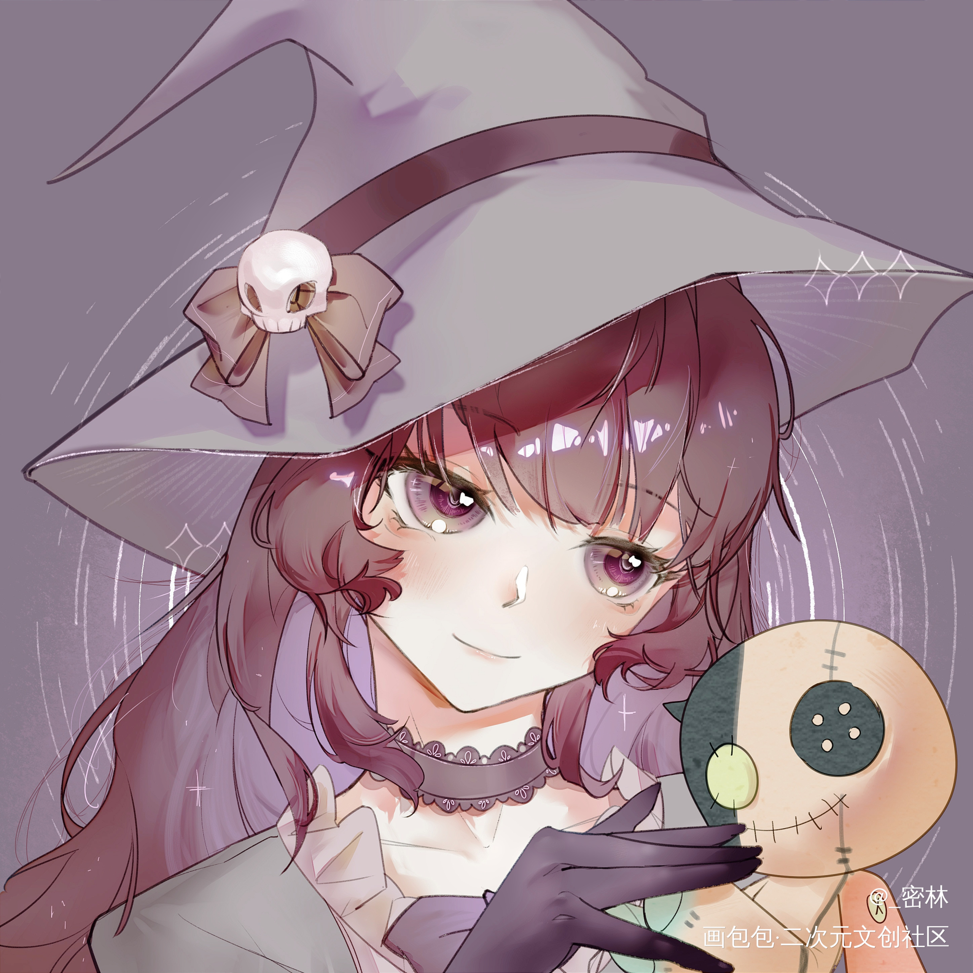 摸个鱼_我在惊悚游戏里封神绘画作品