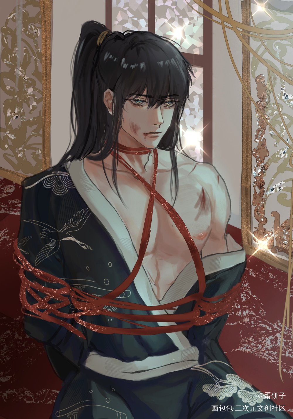 异域李简pa_你却爱着一个傻逼188男团李简李玉简隋英同人绘画作品