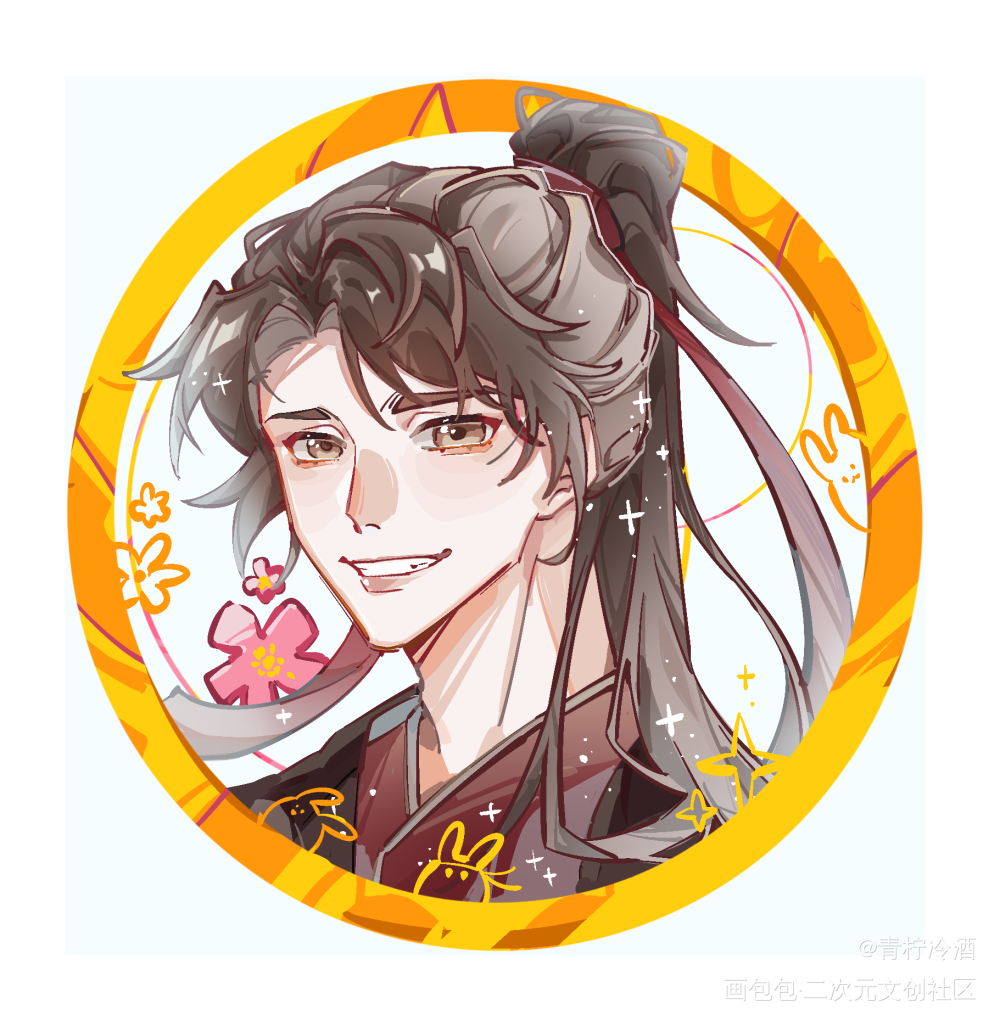 这个月还是忙，摆了！_魔道祖师绘画作品