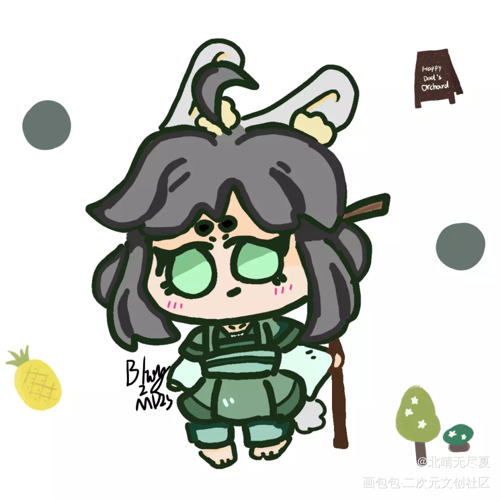 义城三人组_魔道祖师绘画作品