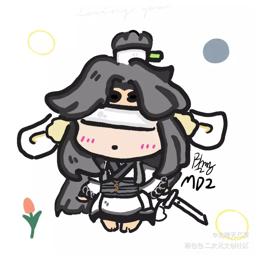 义城三人组_魔道祖师绘画作品