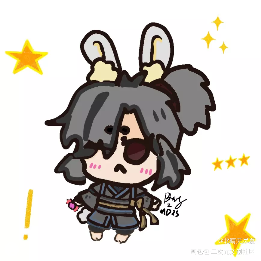 义城三人组_魔道祖师绘画作品
