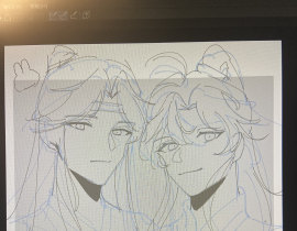 明天来细化……如果能起得来_绘画作品