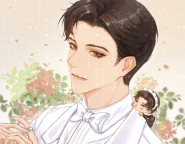 黎朔生贺图🍰_绘画作品