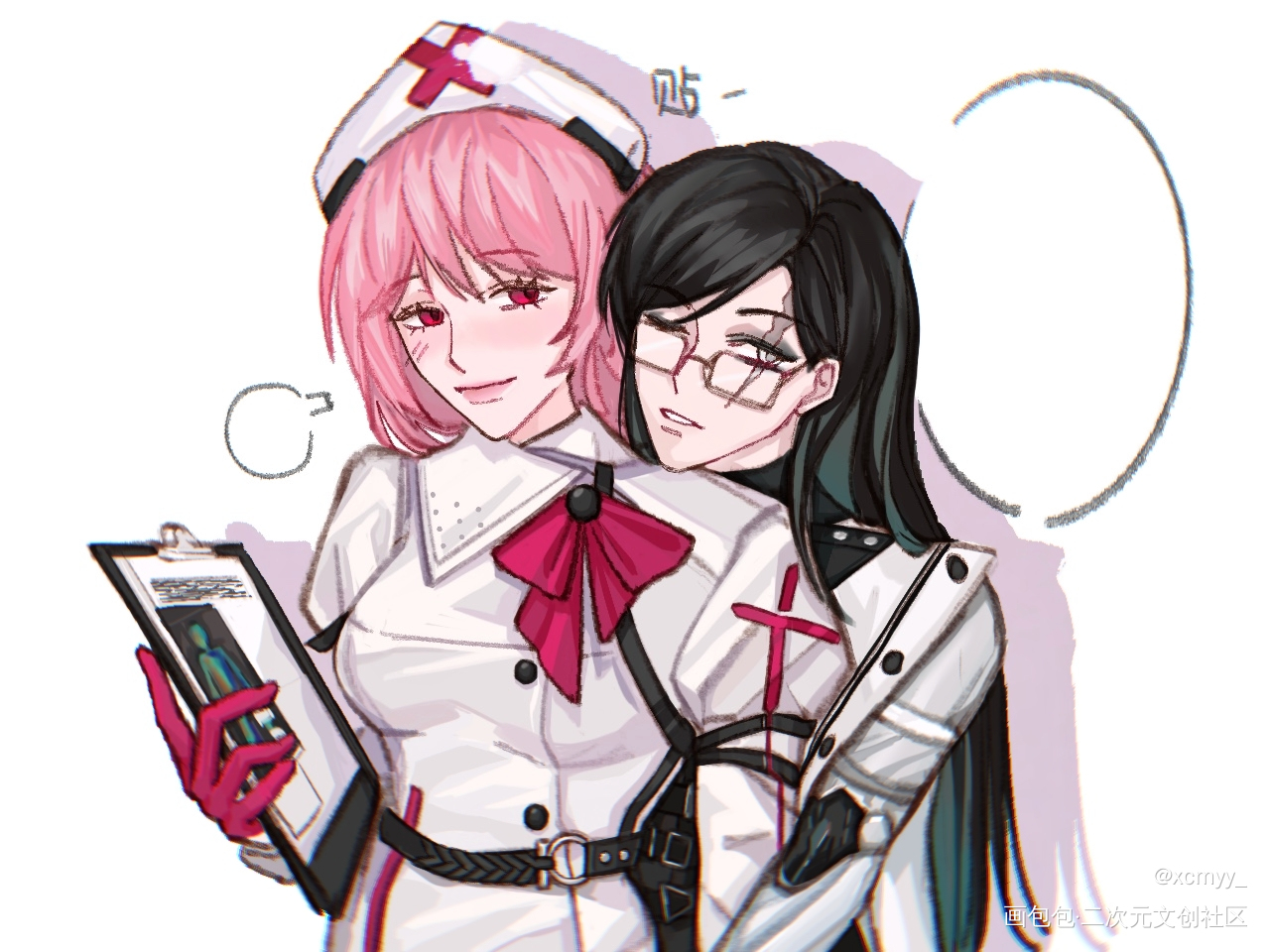 充电～_同人无期迷途板绘绘画作品