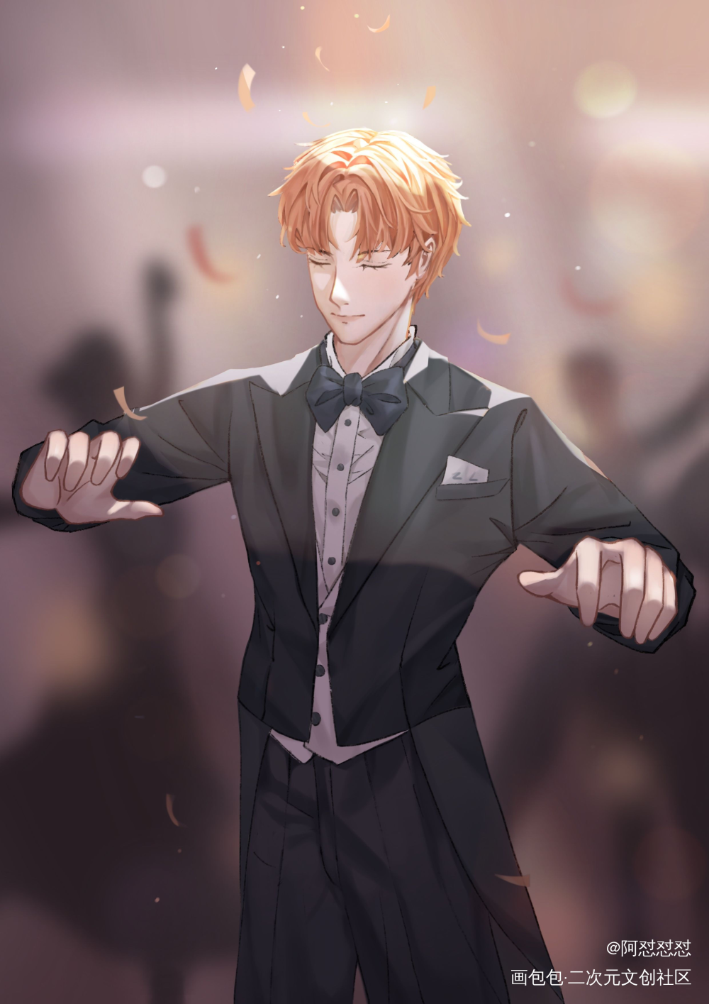 夏鸣星头像_光与夜之恋夏鸣星绘画作品