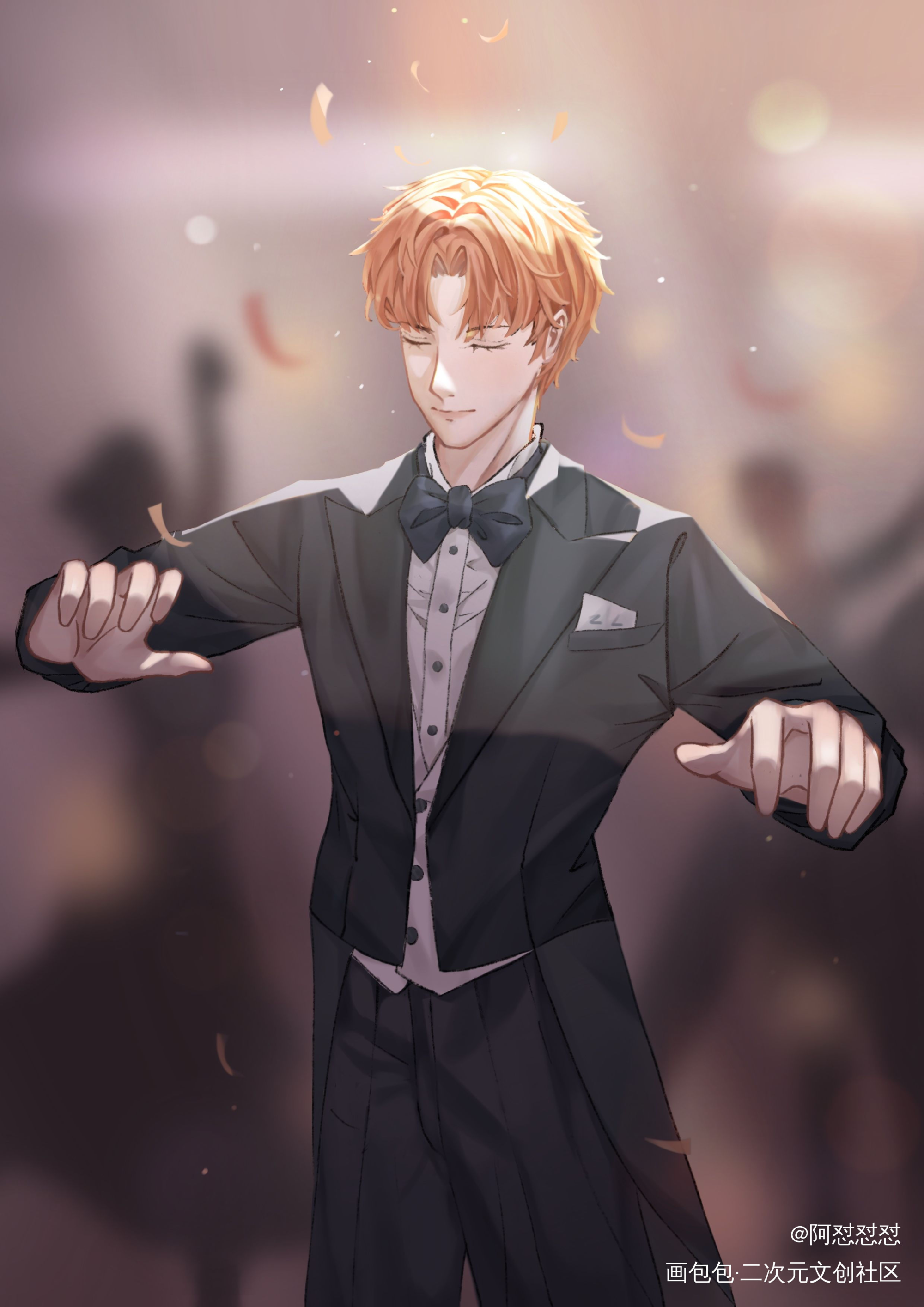 夏鸣星头像_光与夜之恋夏鸣星绘画作品
