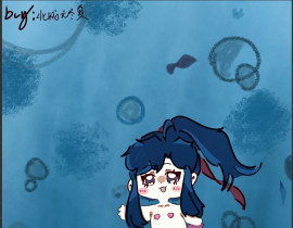 羡真的什么造型都hold住_绘画作品