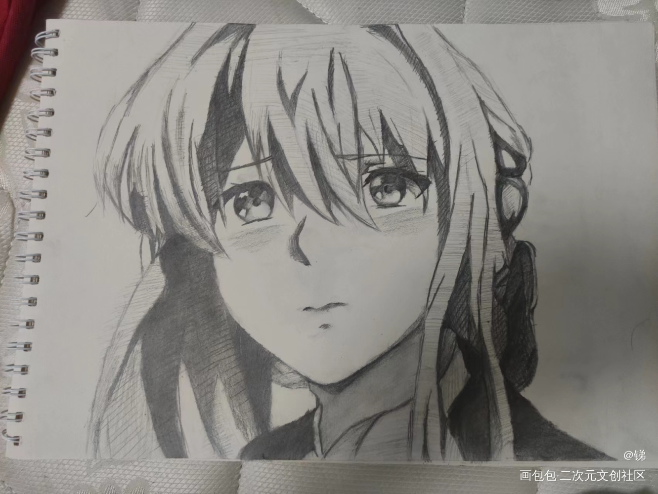 薇尔莉特_紫罗兰永恒花园绘画作品