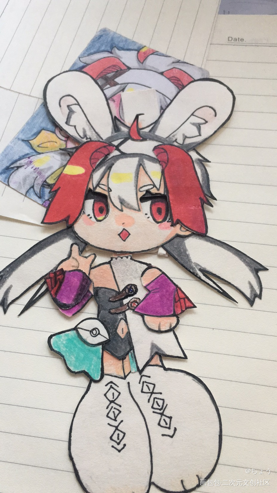 【可动小人】_可动小人摸鱼自设绘画作品