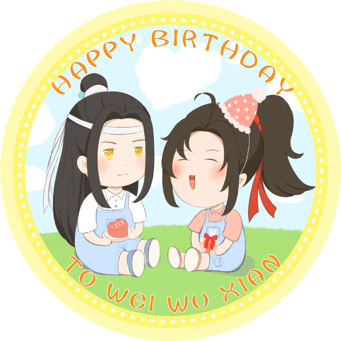羡生贺头像_魔道祖师忘羡绘画作品