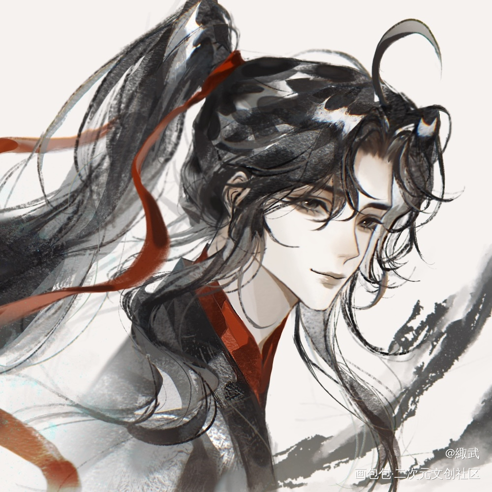 生日快乐呀！_魔道祖师魏无羡绘画作品