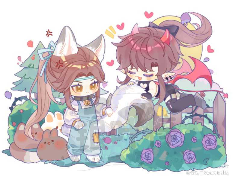 忘羡 万圣_魔道祖师忘羡绘画作品