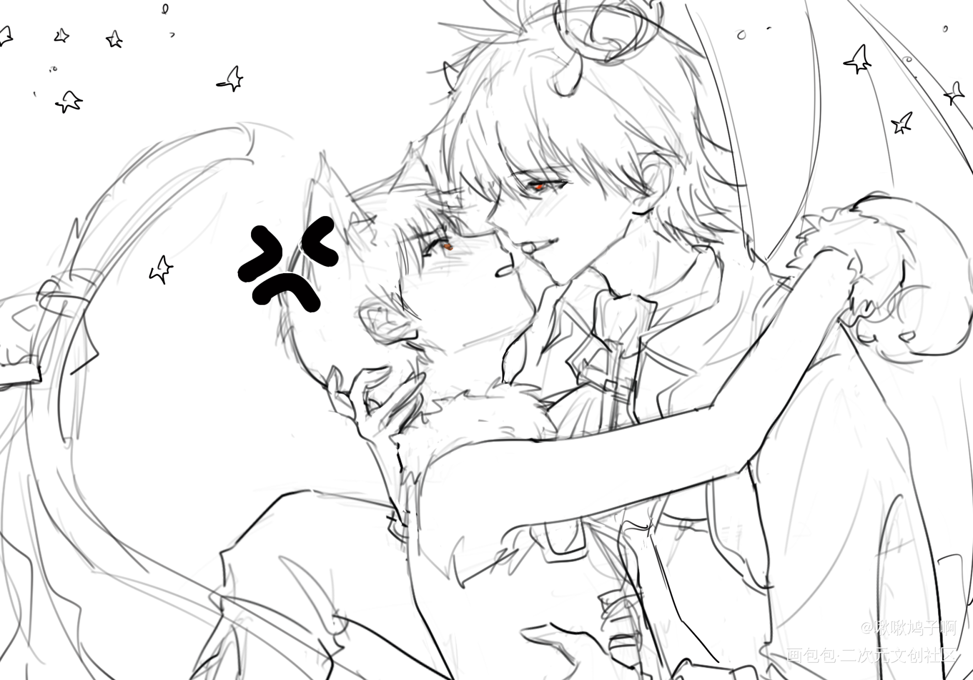 Trick or Treat！_EVA板绘涂薰嗣画画绘画练习摸鱼绘画新世纪福音战士绘画作品