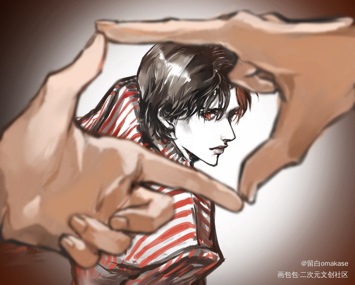 洛羿_附加遗产188男团洛羿水千丞绘画作品