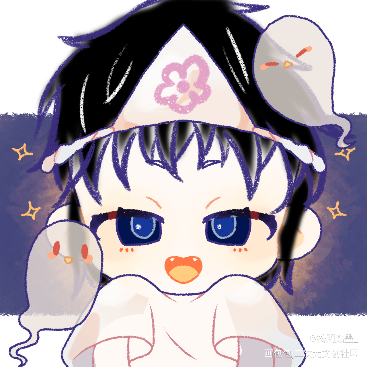还是模板！_破云绘画作品