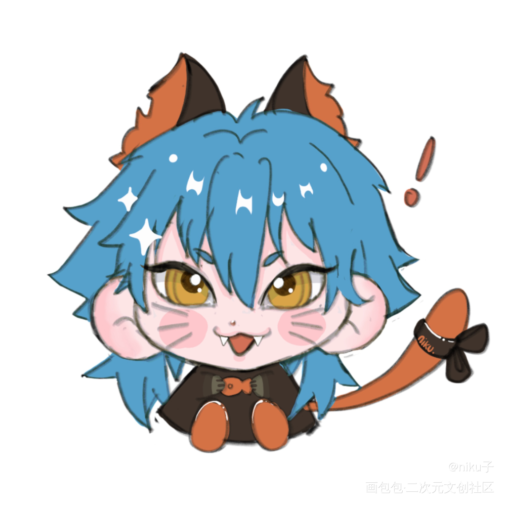 点击领取小苍叶！_戏剧性谋杀同人苍叶procreate绘画绘画作品