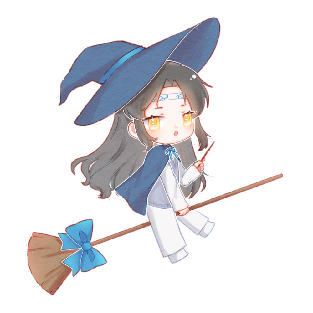 _魔道祖师忘羡蓝忘机绘画作品