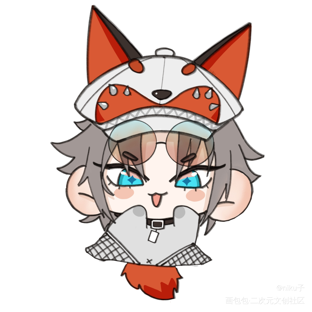 黑丝小咪！_同人luxiemmystariasprocreate绘画作品
