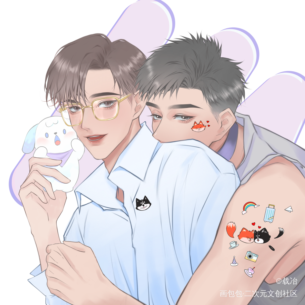 小顾生日快乐！！！_针锋对决188男团原顾绘画作品
