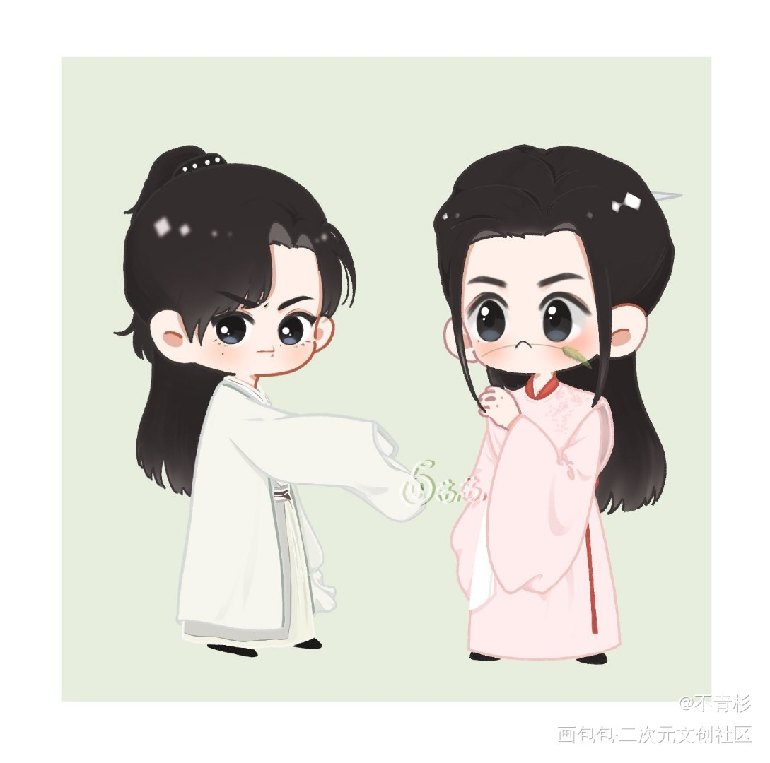 山河令_山河令板绘涂绘画作品