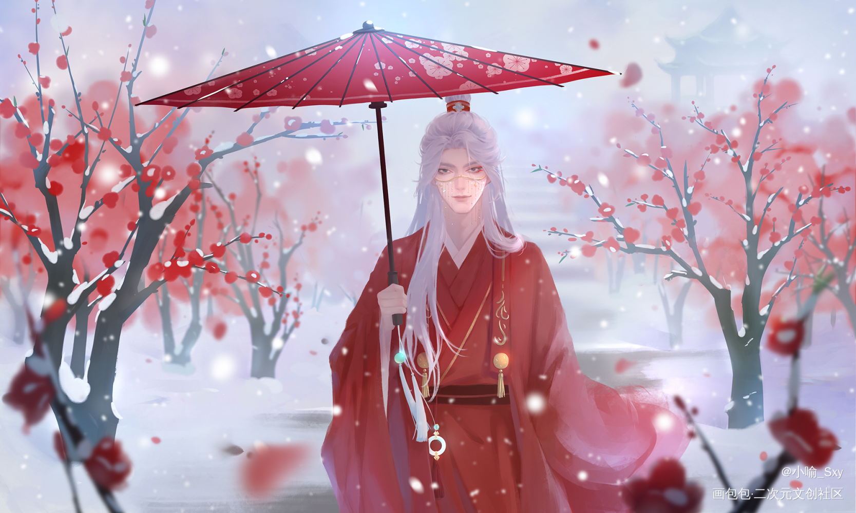 顾青裴生日快乐！_针锋对决2022顾青裴生贺24h产粮绘画作品