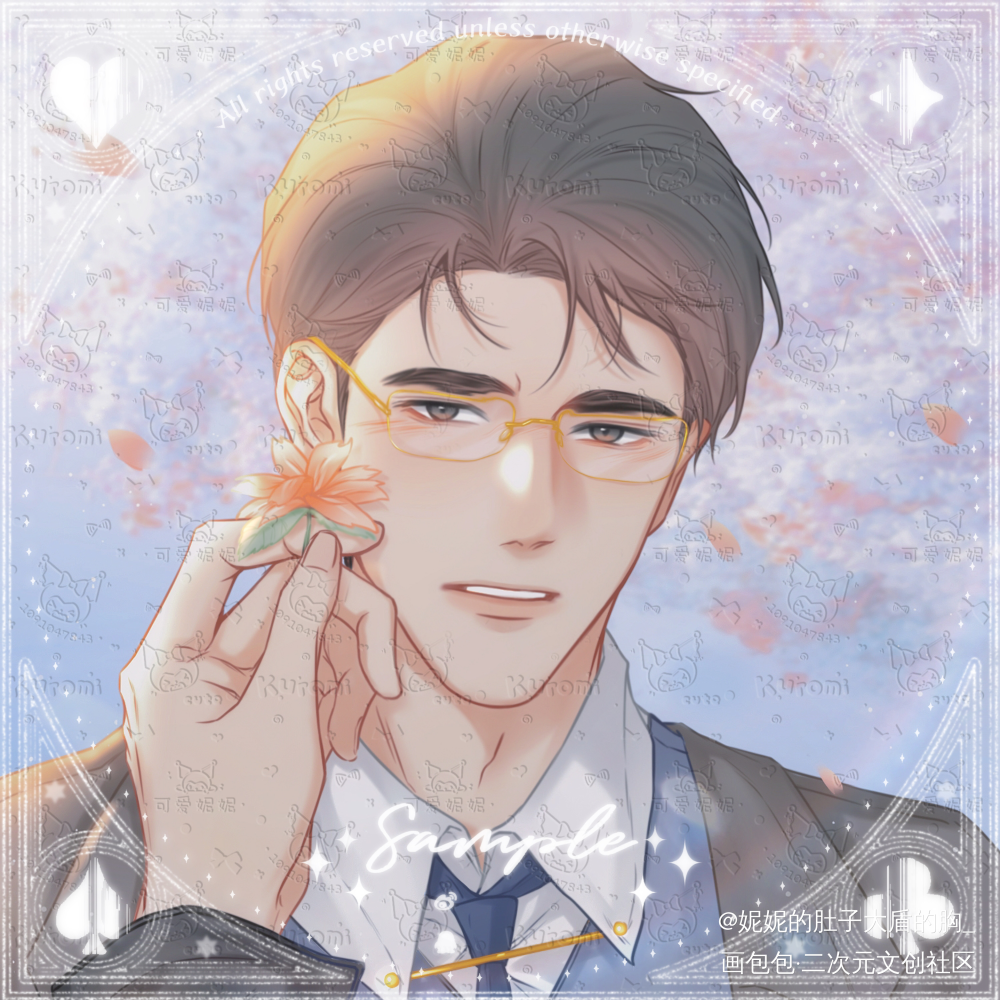 顾青裴生日快乐_针锋对决188男团原顾顾青裴绘画作品