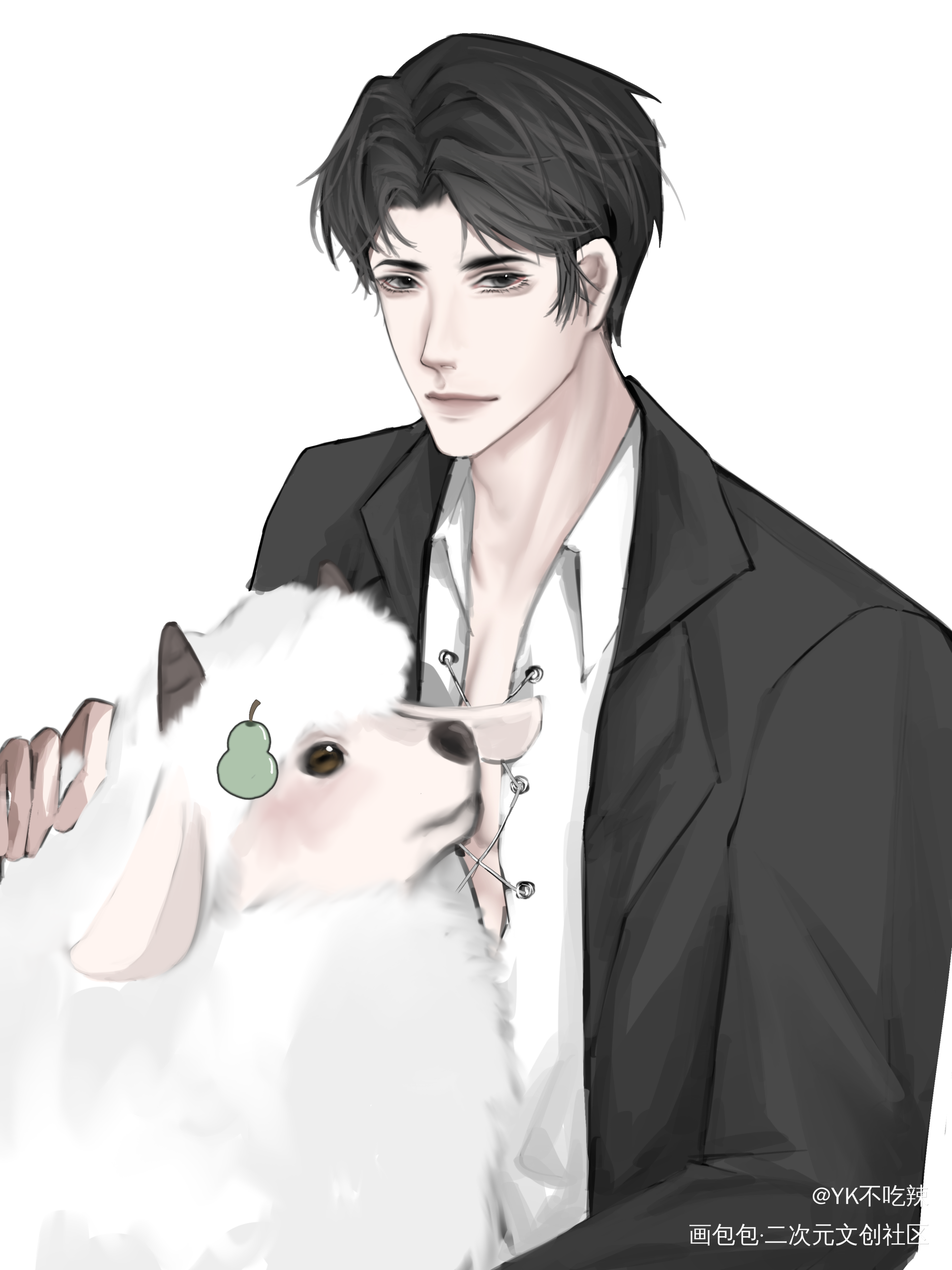 🐑🦌_谁把谁当真188男团妹叔板绘涂绘画作品