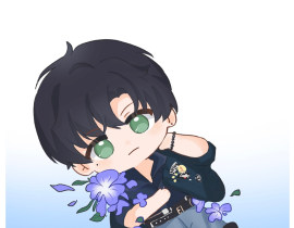 六连小一宝宝😘_绘画作品