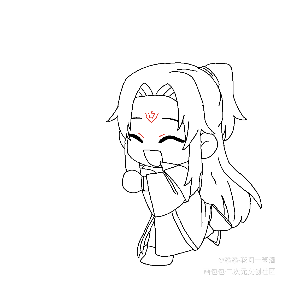 可爱冰妹（临摹）_人渣反派自救系统冰秋洛冰河渣反同人创作大赏绘画作品