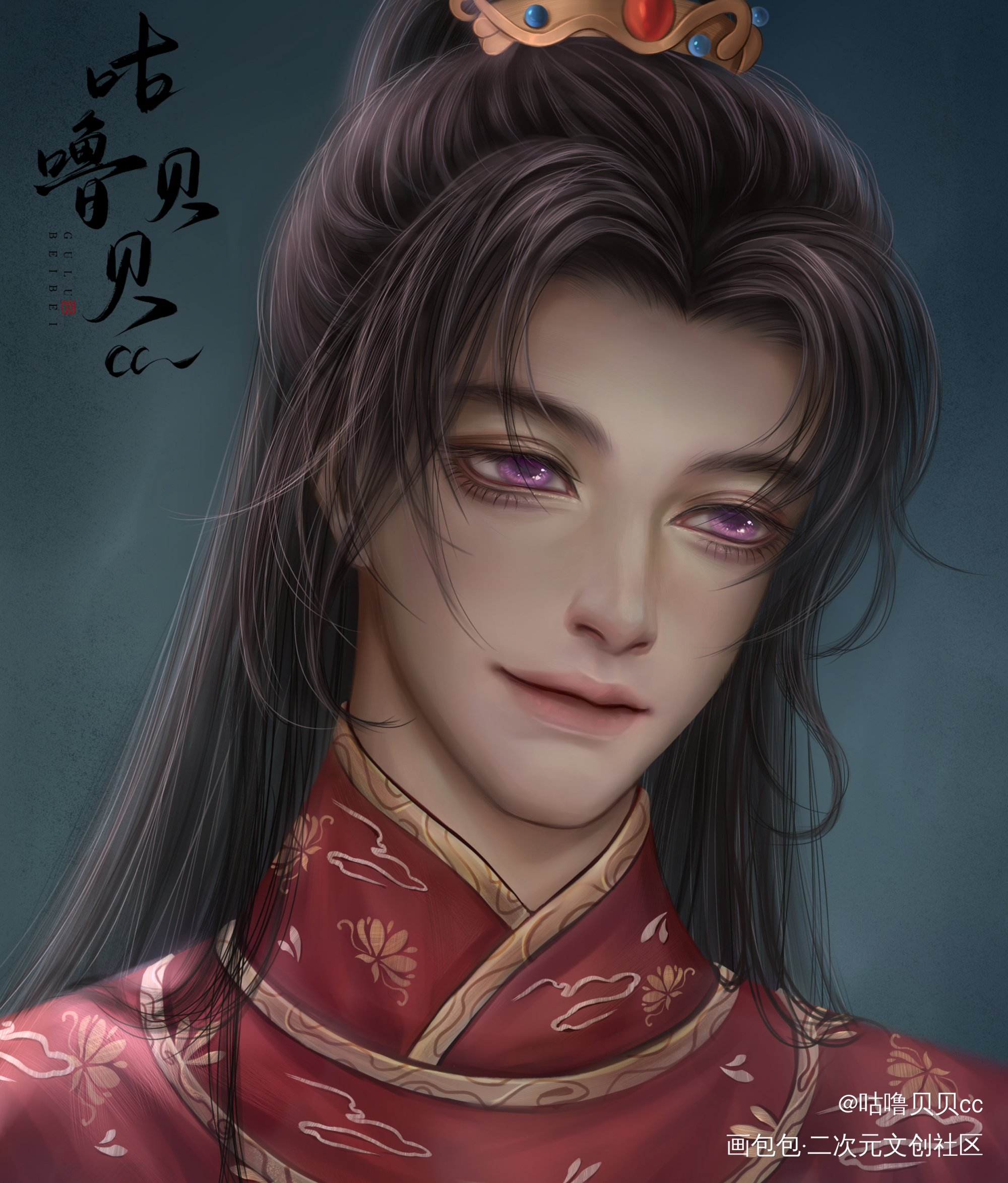 婚服燃晚_二哈和他的白猫师尊燃晚墨燃楚晚宁绘画作品