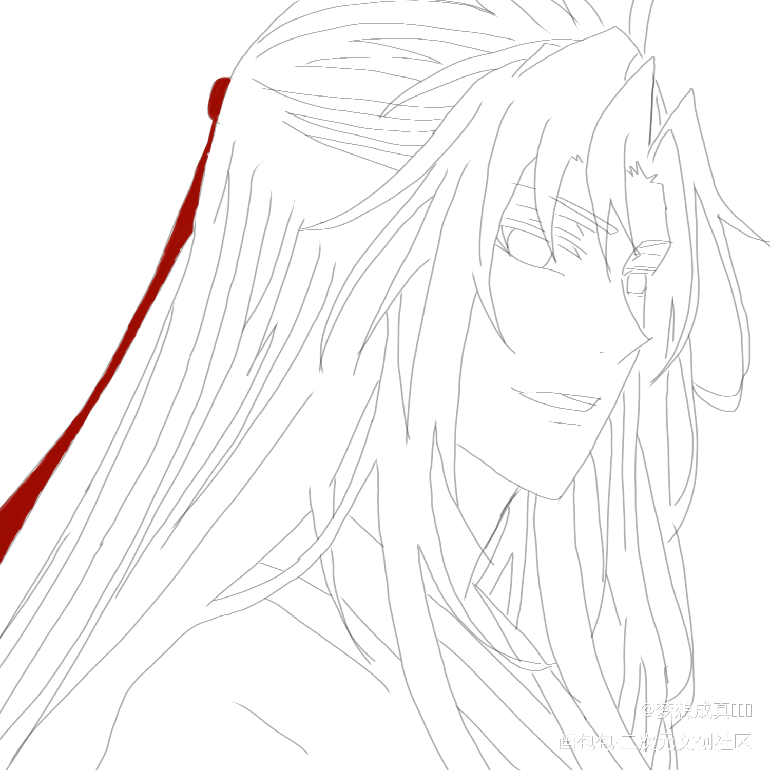 魏无羡_魔道祖师魏无羡绘画作品