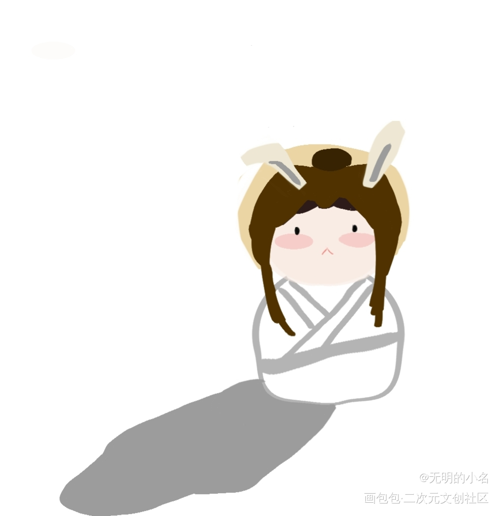 谢怜——天官赐福_天官赐福谢怜摸鱼页绘画作品