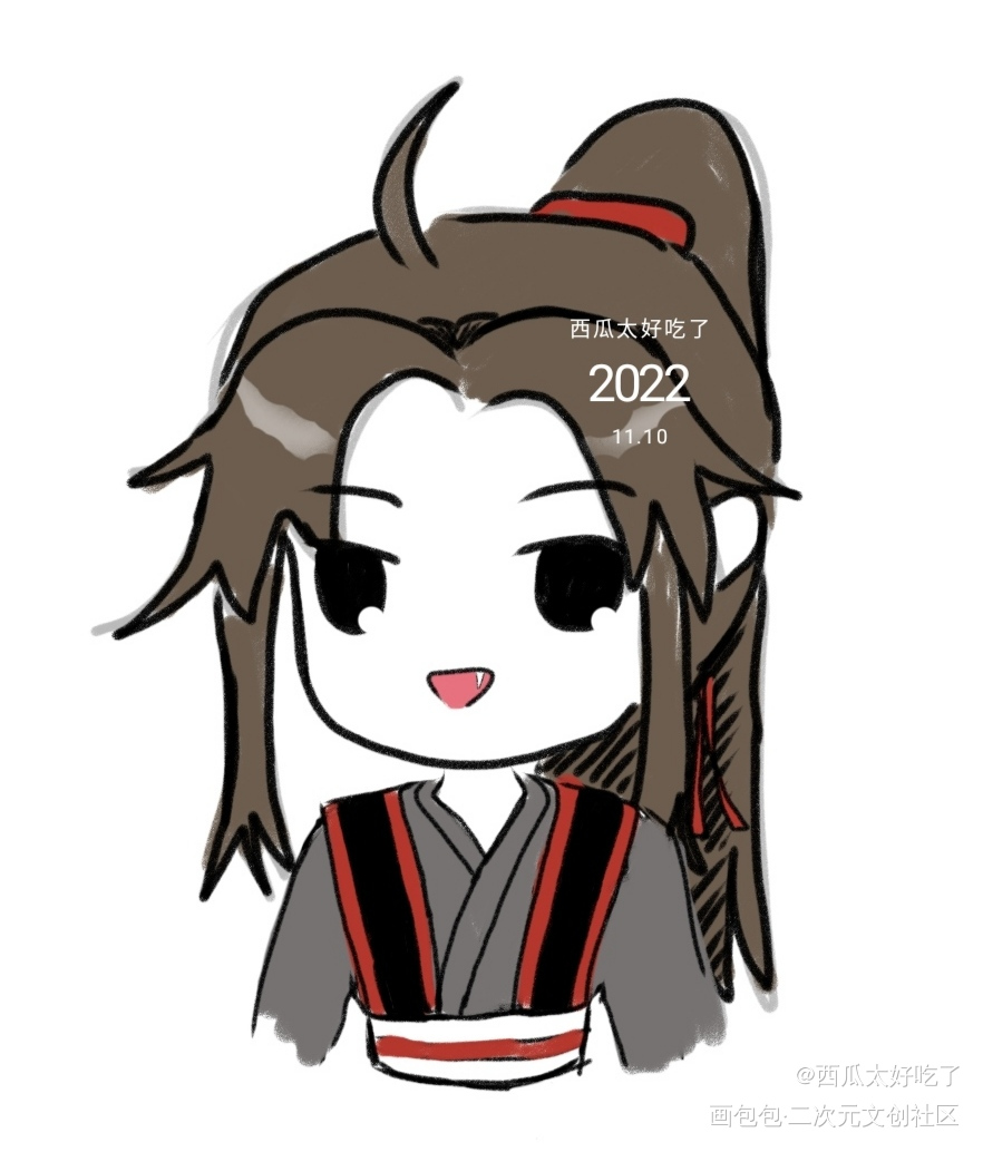 魏无羡_魔道祖师魏无羡绘画作品