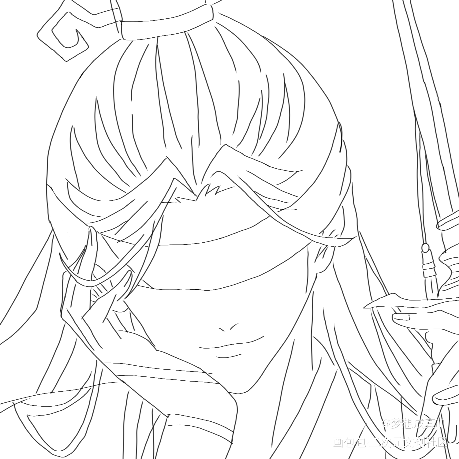 薛洋_魔道祖师绘画作品