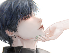 漂亮哥哥_绘画作品